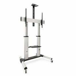 Tooq FS20300M-B Soporte de Suelo de Aluminio con Ruedas para Pantallas TV 60"-100" VESA 1000x600, Peso Máx. 100kg