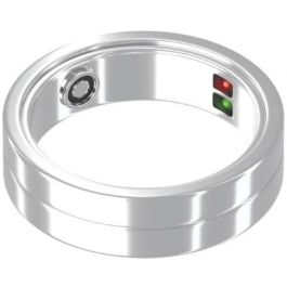 Maxcom MR100 Anillo Inteligente Talla 8/57 Ø18.2mm Plata - Monitor de FC, SpO2, Temp, Sueño, Actividad, IP68, 5 Días Batería Maxcom MR100 Anillo Inteligente Talla 8/57 Ø18.2mm Plata - Monitor de FC, SpO2, Temp, Sueño, Actividad, IP68, 5 Días Batería