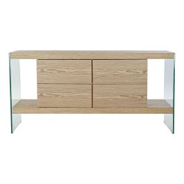 Aparador DKD Home Decor Cristal Madera MDF (160 x 45 x 80 cm) Aparador DKD Home Decor Cristal Madera MDF (160 x 45 x 80 cm)