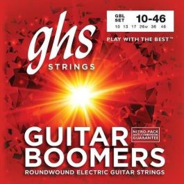 GHS Juego Eléctrica Double Ball Boomers® Light 10-46 GHS Juego Eléctrica Double Ball Boomers® Light 10-46 Precio: 15.49999957. SKU: B166HTQCFH