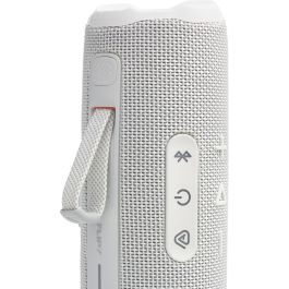 JBL Flip 7 Altavoz Bluetooth 35W con AI Sound Boost y Auracast, Resistente al Agua IP68, Blanco