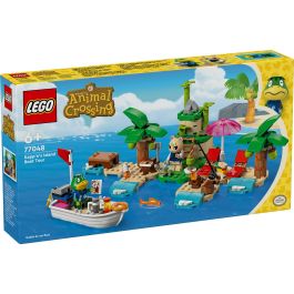 LEGO 77048 Animal Crossing Paseo en Barca con el Capitán Set de Construcción Isla Desierta Munchi Ardilla Personalizable +6 años