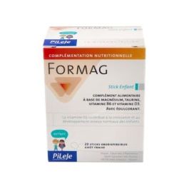 PILEJE Formag Infantil Sabor Fresa 20 Sticks Magnesio y Vitaminas para Sistema Nervioso Precio: 15.4999999. SKU: B13GMXRSBR