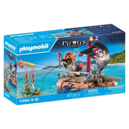 Playmobil Pirata con Tesoro 71794 Set de Barco Pirata para Niños a partir de 4 Años Precio: 25.4999998. SKU: B1KPCAW98B