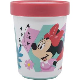 Disney CZ11302 Vaso Bicolor Antideslizante 260 mL Plástico Alimentario Libre de BPA para Niños Apto Microondas