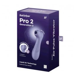 Satisfyer Pro2 vibrador de aire doble generation 3 lila Precio: 77.78999976. SKU: SLC-97765