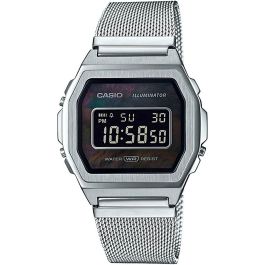 Reloj Hombre Casio A1000M-1BEF Negro Plateado Precio: 126.79000004. SKU: B18SP3D9Z7