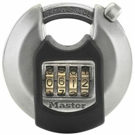 Master Lock Candado de disco de alta seguridad con combinación programable de 4 dígitos, 70mm Acero inoxidable, mango protegido octogonal 10mm boro Precio: 32.58999964. SKU: B1FW2A6GZZ