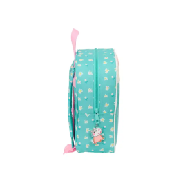 Mochila Infantil Peppa Pig Pretty flowers Amarillo Menta 22 x 27 x 10 cm
