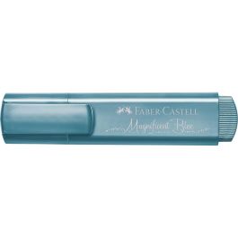 Caja de Marcadores Fluorescentes Faber Castell Textliner 46 154647/ 10 unidades/ Azul Metálico Caja de Marcadores Fluorescentes Faber Castell Textliner 46 154647/ 10 unidades/ Azul Metálico