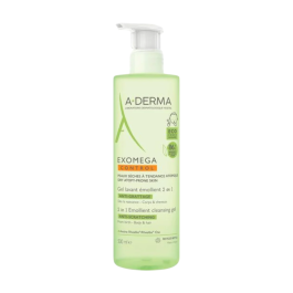 A-Derma EXOMEGA CONTROL gel emoliente 2 en 1 para piel seca atópica 500 ml Precio: 16.50000044. SKU: B1BWYSQA52