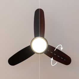 Ventilador de Techo con Luz Cecotec EnergySilence Aero 4265 Negro Dorado 18 W 65 W