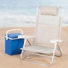 Silla de Playa Aktive 47 x 82 x 49 cm (2 Unidades) Silla de Playa Aktive 47 x 82 x 49 cm (2 Unidades)