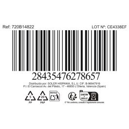 La Mediterranea Bol Aperitivo "Pica-Pica Blue" 15 x 11.7 x 4.4 cm (24 Unidades)