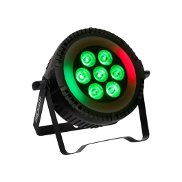 Algamlight PARWASH76-RING Par Led 7x6W RGBW + Anillo Led Efectos de Color