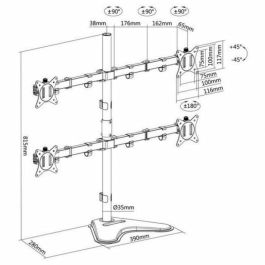 Soporte de Mesa para Pantalla Equip 650127 32"