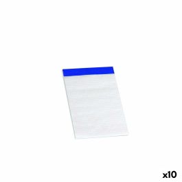 Bloc de Notas ENRI Blanco A6 80 Hojas 4 mm (10 Unidades) Bloc de Notas ENRI Blanco A6 80 Hojas 4 mm (10 Unidades)