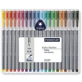 Staedtler Rotulador Triplus Color Punta Fibra 1.6mm 323 Estuche 20 Unidades Colores Surtidos Tinta Antisecado Precio: 20.89000023. SKU: B16BCVTJD7