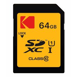 Tarjeta de Memoria Micro SD con Adaptador Kodak EKMSD64GXC10K 64 GB