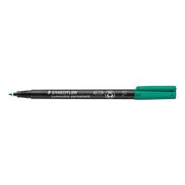 Rotulador Staedtler Lumocolor Retroproyeccion Punta De Fibrapermanente 318-5 Verde Punta Fina Redonda 0.6 mm 10 unidades