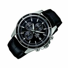 CASIO - Reloj de cuero genuino - EDIFICE - Negro Precio: 107.79000045. SKU: B1F79Q2XME