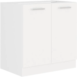 Atlas Mueble Fregadero 2 Puertas ATLAS L 80 x H 82 x P52 cm Decoración Blanca Sin Encimera Precio: 108.49999941. SKU: B1ASAFMZP7
