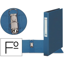 Pardo Carpeta 2 anillas 40 mm folio azul plastico 285 x 335 mm Precio: 19.49999942. SKU: B125PK53PD