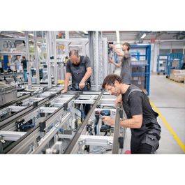 Bosch Professional GDX 18V-EC GDX Llave de impacto 2 Baterías 4Ah Cargador L-Boxx