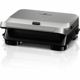 Braun SM5005 Sandwichera Eléctrica y Parrilla de Contacto Serie 5, 800W de Potencia, Diseño en Acero Inoxidable y Negro.