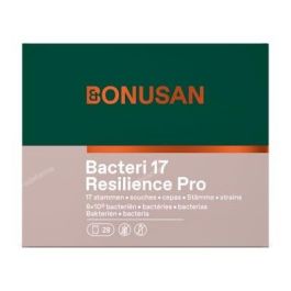 BONUSAN Bacteri 17 Expert Resilience Probiótico, 17 Cepas, 8 Mil Millones de Bacterias, Apoyo Inmunológico y Digestivo, 28 Sobres Precio: 50.5899999. SKU: B158HRATW9