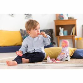 Corolle Mi primera muñeca Caja de Accesorios Grande para Muñeca de 30 cm con Tarro, Crema, Chupete, Pañal y Bolso Tote