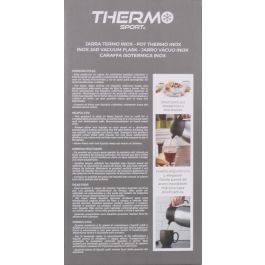 Jarra Termo Inox 2Lt con Pulsador Thermosport (6 Unidades)