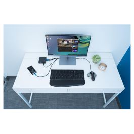 Kensington Trackball Orbit Ratón Óptico USB Cable Ambidiestro Gris-Negro