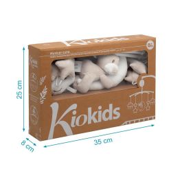 KioKids Móvil Musical Cuna Dolci Amici Oso Beige +0 Meses
