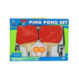 Palas ping pong con 2 palas y 3 pelotas en caja Precio: 6.9575. SKU: S2404855