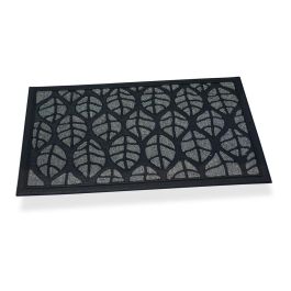 Hidalgo Felpudo Goma/Moqueta Hojas Gris 75 x 45 x 0,5 cm Precio: 10.78999955. SKU: B16PT7VHVG