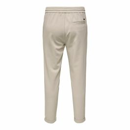 Pantalón de Chándal para Adultos Only & Sons Onslinus Crop Tap 0192 Beige Hombre