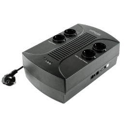 Gembird EG-UPS-001 Sistema de Alimentación Ininterrumpida (UPS) 0.65 kVA 390W 4 Salidas AC Negro Compacto Precio: 60.5. SKU: B1FFAVRFKV