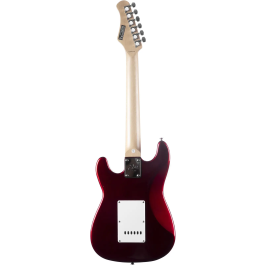EKO ST100 Guitarra Eléctrica Formato 3/4 Tipo Strat - Roja Cromo