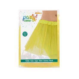 Única Tutú Amarillo 30 cm para Disfraces de Abejas, Sol o Carnaval