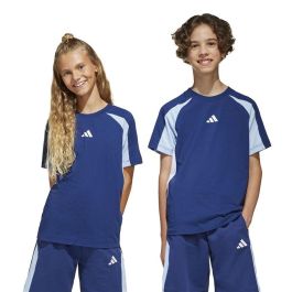 Camiseta de Manga Corta Infantil Adidas JD0060 Azul