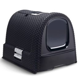 CURVER Bandeja de arena para gatos antracita - 51 x 38.5 x 39.5 cm CURVER Bandeja de arena para gatos antracita - 51 x 38.5 x 39.5 cm