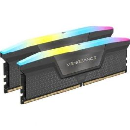 Corsair CMH32GX5M2E6000Z36 Memoria RAM Vengeance RGB 32GB (2x16GB) DDR5 6000MHz CL36 1.35V DIMM, disipador y XMP/EXPO