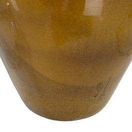 Jarrón Mostaza Cerámica Decoración 39,50 X 39,50 X 60 cm