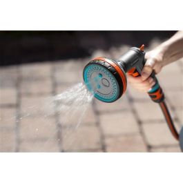 Gardena 18039-20 Manguera Comfort FLEX 13 mm (1/2") 50m, flexible, 25 bar, resistente UV, negro/gris/naranja