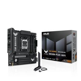ASUS TUF GAMING B850M-PLUS WiFi Placa Base Gaming AMD B850 Zócalo AM5 micro ATX DDR5 Wi-Fi 6E 2.5GbE