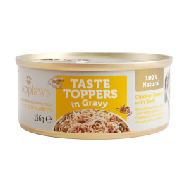 Applaws Lata Topper Pollo Y Ternera En Salsa Para Perro, Alimento Húmedo Sin Cereales, 12 Latas x 156 gr Precio: 26.4999999. SKU: B1AQFBFBLC