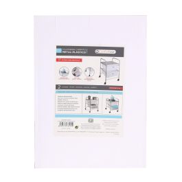 Confortime Cajonera Metal 2 Cajones Plástico (2 Unidades)