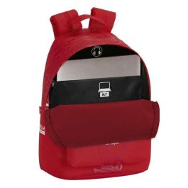 Safta Mochila para portátil 14,1" Real Sportin 31x41x16 cm Rojo