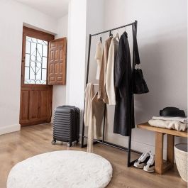 Newlux Perchero Burro Hangy One Negro hasta 15 kg Medida 80 x 40 x 160 cm